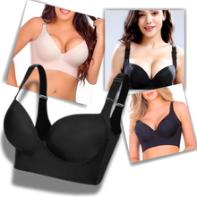 Carica l'immagine nel visualizzatore di Gallery, Reggiseno Modellante con Ampie Ali Laterali Integrate - Ozerty