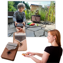 Carica l'immagine nel visualizzatore di Gallery, Kalimba a 17 tasti pianoforte da pollice - Ozerty
