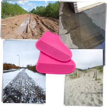 Carica l&#39;immagine nel visualizzatore di Gallery, 1 paio di copriscarpe impermeabili in silicone - Ozerty
