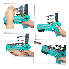Carica l&#39;immagine nel visualizzatore di Gallery, Catapulta aeroplano giocattolo
