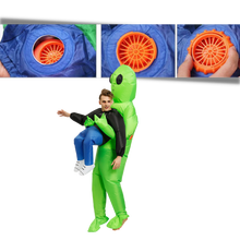 Carica l'immagine nel visualizzatore di Gallery, Costume da alieno gonfiabile

