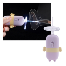 Carica l'immagine nel visualizzatore di Gallery, Pulisci orecchie a cucchiaio per bambini con luce - Ozerty
