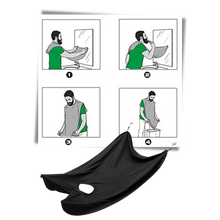Carica l'immagine nel visualizzatore di Gallery, Grembiule da barba per la rasatura - Ozerty
