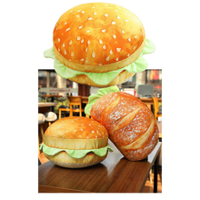 Carica l'immagine nel visualizzatore di Gallery, Cuscino ad hamburger in peluche - Ozerty
