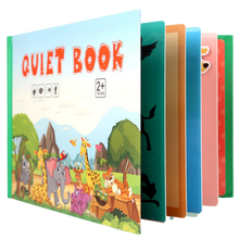 Carica l'immagine nel visualizzatore di Gallery, Libro educativo Montessori per bambini -Animali/   - Ozerty
