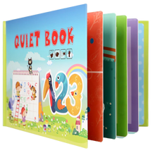 Carica l'immagine nel visualizzatore di Gallery, Libro educativo Montessori per bambini -Numeri/   - Ozerty
