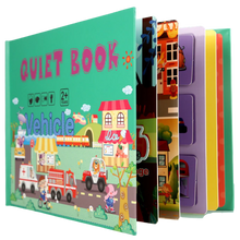 Carica l'immagine nel visualizzatore di Gallery, Libro educativo Montessori per bambini -Mezzi di trasporto/   - Ozerty
