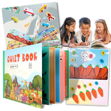 Carica l'immagine nel visualizzatore di Gallery, Libro educativo Montessori per bambini - Ozerty
