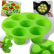 Carica l'immagine nel visualizzatore di Gallery, Vassoio rotondo per cupcake in silicone - Ozerty
