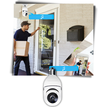 Carica l'immagine nel visualizzatore di Gallery, Lampadina con telecamera intelligente
