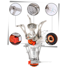 Carica l'immagine nel visualizzatore di Gallery, Mini bruciatore portatile per fornelli da campeggio a gas - Ozerty
