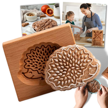 Carica l'immagine nel visualizzatore di Gallery, Stampo tagliabiscotti in legno - Ozerty
