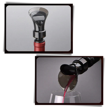 Carica l'immagine nel visualizzatore di Gallery, Decanter e sigillo per vino 2 in 1
