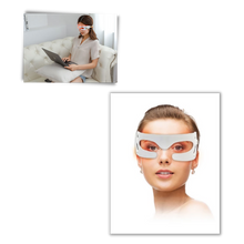 Carica l'immagine nel visualizzatore di Gallery, Maschera occhi massaggiante antirughe LED
