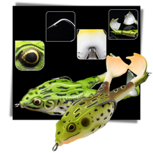 Carica l'immagine nel visualizzatore di Gallery, Esca da pesca a rana in silicone - Ozerty

