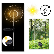 Load image into Gallery viewer, Luci elettriche del giardino a fuoco d'artificio - Ozerty, Luci Solari LED da Esterno Impermeabili Automatiche - Ozerty

