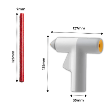 Carica l'immagine nel visualizzatore di Gallery, Pistola per colla a caldo senza filo - Ozerty
