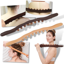 Carica l'immagine nel visualizzatore di Gallery, Massaggiatore muscolare in legno naturale - Ozerty
