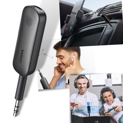 Adattatore bluetooth senza fili con jack da 3.5 mm - Ozerty