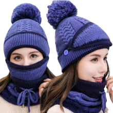 Carica l'immagine nel visualizzatore di Gallery, Set di Berretto Invernale
