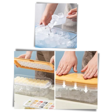 Carica l'immagine nel visualizzatore di Gallery, Vassoio per cubetti di ghiaccio in silicone - Ozerty
