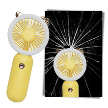 Carica l'immagine nel visualizzatore di Gallery, Ventola USB tascabile portatile con LED
