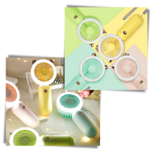 Carica l'immagine nel visualizzatore di Gallery, Ventola USB tascabile portatile con LED - Ozerty
