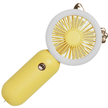 Carica l'immagine nel visualizzatore di Gallery, Ventola USB tascabile portatile con LED
