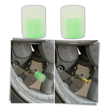 Carica l&#39;immagine nel visualizzatore di Gallery, 4 Coprivalvole luminosi per auto - Ozerty
