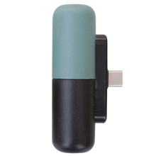 Carica l'immagine nel visualizzatore di Gallery, Mini power-bank portatile a forma di capsula
