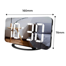 Carica l'immagine nel visualizzatore di Gallery, Specchio orologio digitale multifunzionale - Ozerty
