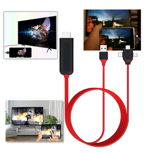 Cavo adattatore HDMI per telefoni e tablet - Ozerty