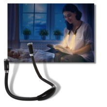 Carica l'immagine nel visualizzatore di Gallery, Lampada da lettura da collo a LED
