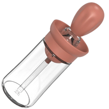 Carica l&#39;immagine nel visualizzatore di Gallery, Bottiglia di olio in vetro con pennello
