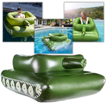 Carica l'immagine nel visualizzatore di Gallery, Galleggiante gonfiabile per piscina a carro armato - Ozerty
