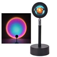 Carica l'immagine nel visualizzatore di Gallery, Lampada da scrivania a LED con proiettore di luce colorata - Ozerty

