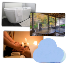 Carica l&#39;immagine nel visualizzatore di Gallery, Bomba da bagno colorata al sale marino
