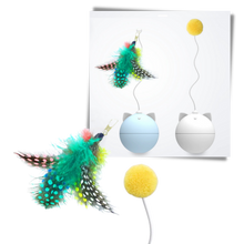 Carica l'immagine nel visualizzatore di Gallery, Palla giocattolo per gatti con funzione di rollio automatico - Ozerty
