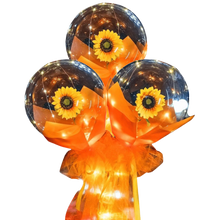 Carica l&#39;immagine nel visualizzatore di Gallery, Bellissimo palloncino a LED con rosa
