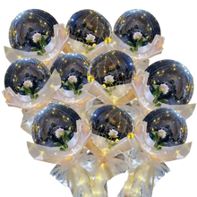 Carica l&#39;immagine nel visualizzatore di Gallery, Bellissimo palloncino a LED con rosa
