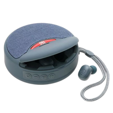 Carica l&#39;immagine nel visualizzatore di Gallery, Altoparlante bluetooth senza fili con auricolari
