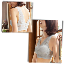 Carica l'immagine nel visualizzatore di Gallery, Reggiseno di pizzo traspirante senza cuciture

