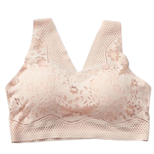 Carica l'immagine nel visualizzatore di Gallery, Reggiseno di pizzo traspirante senza cuciture
