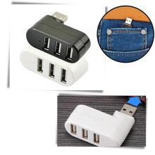 Carica l&#39;immagine nel visualizzatore di Gallery, Adattatore rotante USB multiporta
