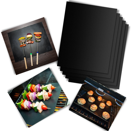 5 Tappetini antiaderenti per grigliare - Ozayti