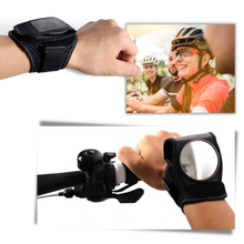 Carica l'immagine nel visualizzatore di Gallery, Specchietto retrovisore da polso per bicicletta - Ozerty
