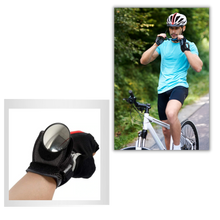 Carica l'immagine nel visualizzatore di Gallery, Specchietto retrovisore da polso per bicicletta
