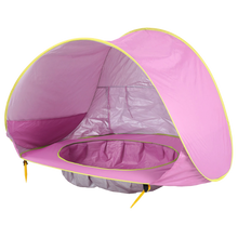Carica l'immagine nel visualizzatore di Gallery, Tenda da spiaggia portatile per bambini con mini piscina
