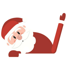 Carica l&#39;immagine nel visualizzatore di Gallery, Adesivo per tergicristalli di natale
