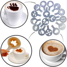 Carica l'immagine nel visualizzatore di Gallery, Stencil per caffè (16 pezzi) - Ozerty
